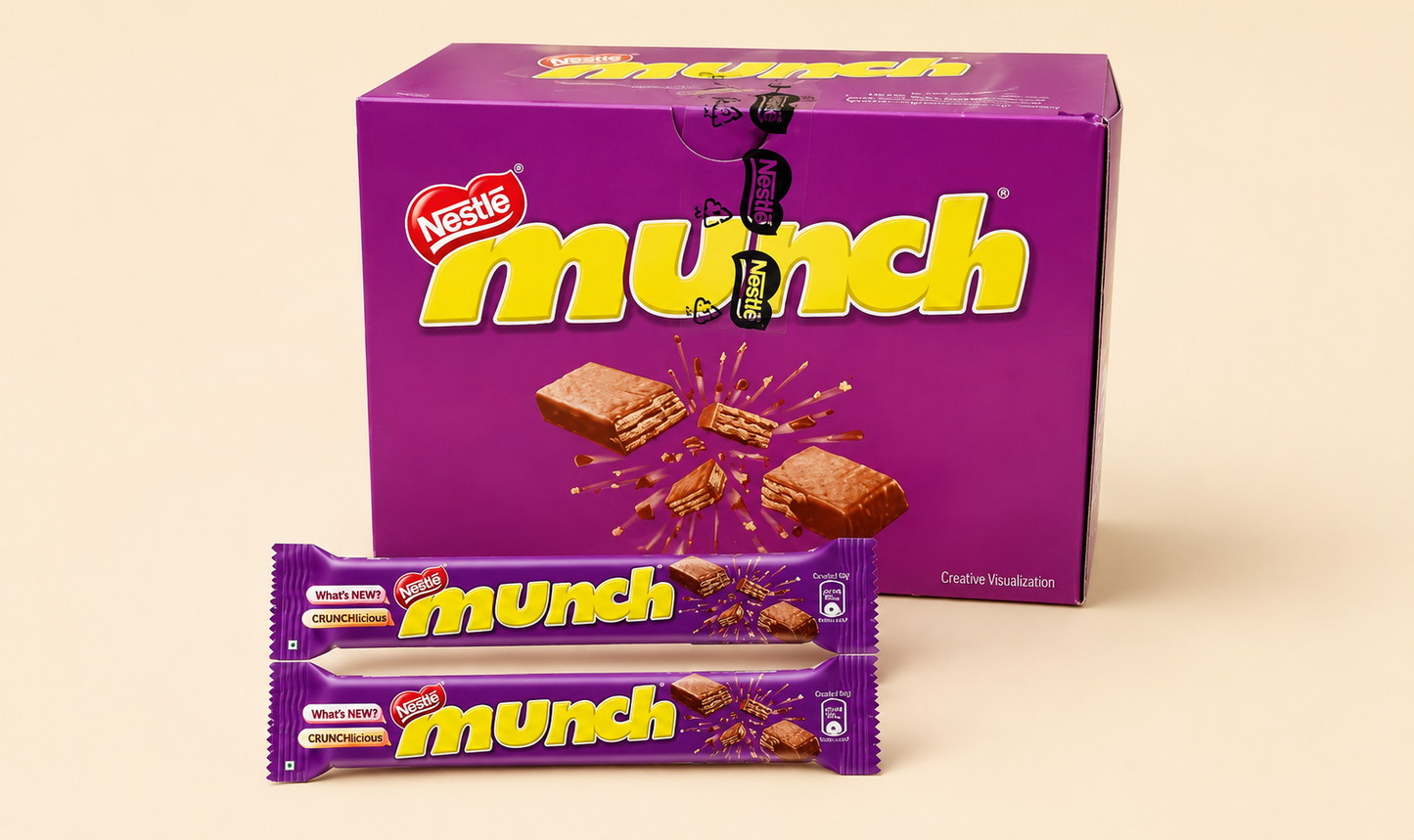 Munch Chocolate ( 24 peices)